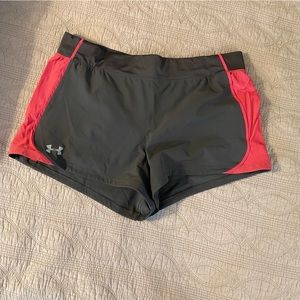 Under armour running short
